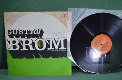 Пластинка винил 1 lp. Густав Бром и его оркестр в ритме танца. Gestav Brom, Muza, Польша. 1978 год.