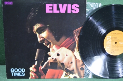 Винил, 1 lp. Элвис Пресли, Хорошие времена. Elvis Presley, Good Times. RCA Records, 1974 год, США.