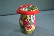 Шкатулка деревянная игольница для штопки 