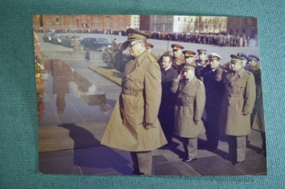 Фотография "Войцех Ярузельский с генералами". Военные. Армия. СССР. #3