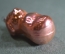 Елочная стеклянная игрушка "Собака, собачка, щенок".  Стекло, подвес. #2.