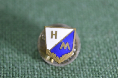 Знак, значок винтовой "HM". Спорт. Таллин.