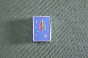 Знак значок новогодний 