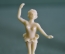 Игрушка "Балерина у зеркала Eva". Колкий пластик. Польша. 1950-е годы.