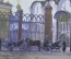Открытка старинная "Москва. Кремль. Успенский собор". Экипажи. Изд. Аксель Элиассон.