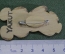 Знак, значок "Олимпийский Мишка, Олимпиада 1980 года, Москва". Дерево, Yakut.