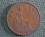 Монета 1 пенни 1929 года, Великобритания. Король Георг V. One penny. 
