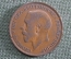 Монета 1 пенни 1921 года, Великобритания. Король Георг V. One penny. 
