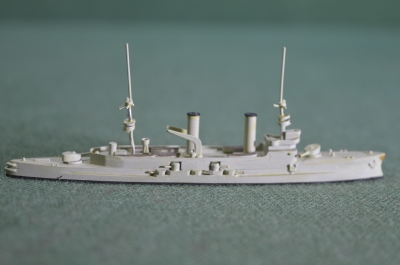 Корабль модель "Броненосный крейсер Prinz Heinrich". Wiking Modelle. DRGM. Рейх. Германия. 