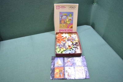 Игрушка детская пазл "Famos Puzzle". ГДР. Германия. 