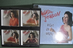 Диски "Vanda Jackson. Right or wrong". Ванда Джексон, Правильно или нет. 4 cd диска.