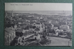 Открытка старинная "Казань. Вид с Ивановской горы". А.М.К. 165. Российская Империя.