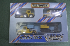 Машинка игрушка модель "Matchbox Convoy". Набор в коробке. Макао. 1984 год.