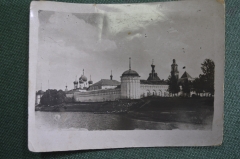 Фотография старинная "Дом отдыха Электрозавода Храм". Печать. Подписана. СССР. 1935 год.
