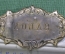 Табличка, шильдик, накладка "SALON". Салон, салун. До 1917 года.