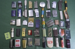 Зажигалки, сборный лот, 50 штук. В разном состоянии. Все что на фото - в коллекцию, интерьер #2