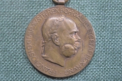 Медаль "Император Франц Иосиф, 60 лет правления". 1848 - 1908 гг. Австрия, Австро-Венгрия.