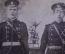 Фотография старинная "Военные с шашками и знаками". Фот. Кортняева
