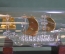 Корабль, парусник в бутылке "Golden Hind". Стекло. Mayflower. Великобритания. 
