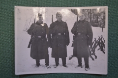Фотография "Немцы зимой", 1940-е годы.