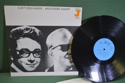 Пластинка, винил "Kurt Edelhagen, Wolfgang Sauer". Джаз, блюз. Amiga. 