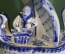 Шкатулка фарфоровая габаритная "Садко". Авторская. Фарфор. Гжель.